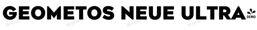 Geometos Neue Ultra字体转换